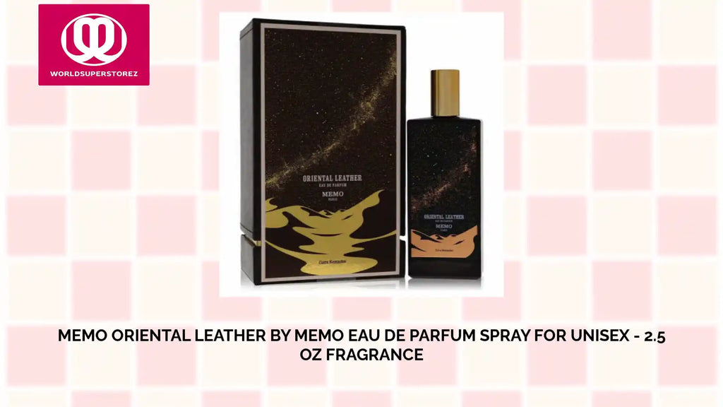 Memo Oriental Leather by Memo Eau De Parfum Spray for Unisex - 2.5 oz Fragrance by@Outfy