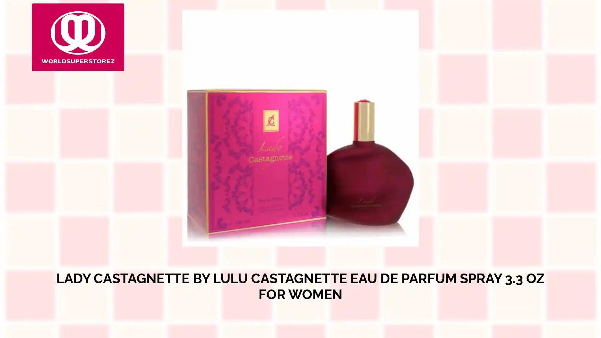 Lady Castagnette by Lulu Castagnette Eau De Parfum Spray 3.3 oz for Women by@Outfy