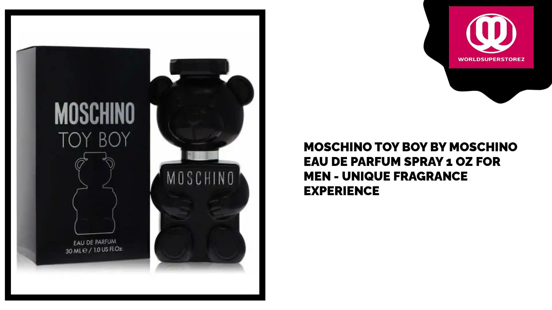 Moschino Toy Boy by Moschino Eau De Parfum Spray 1 oz for Men - Unique Fragrance Experience by@Outfy