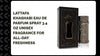 Lattafa Khashabi Eau De Parfum Spray 3.4 oz Unisex Fragrance for All-Day Freshness by@Outfy