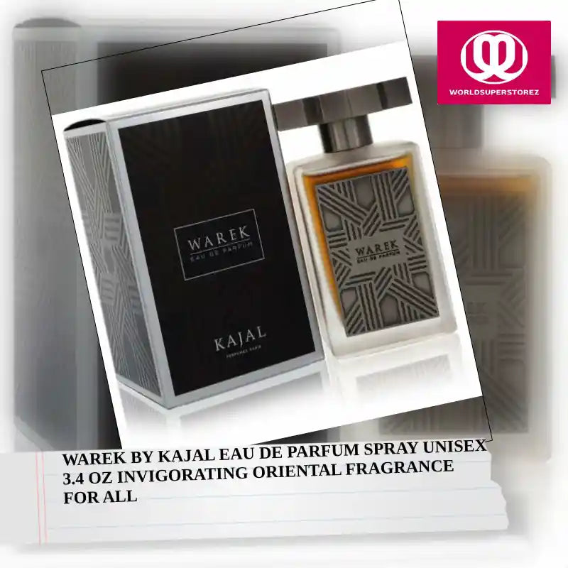 Warek by Kajal Eau De Parfum Spray Unisex 3.4 oz Invigorating Oriental Fragrance for All by@Outfy