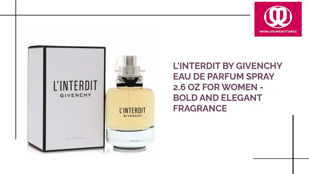 L'interdit by Givenchy Eau De Parfum Spray 2.6 oz for Women - Bold and Elegant Fragrance by@Outfy