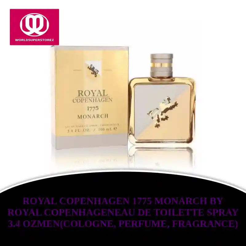 Royal Copenhagen 1775 Monarch by Royal CopenhagenEau De Toilette Spray 3.4 ozMen(cologne, perfume, fragrance) by@Outfy