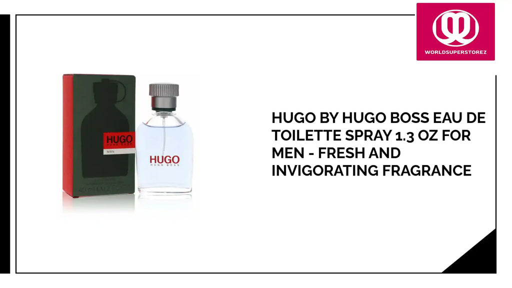 Hugo by Hugo Boss Eau De Toilette Spray 1.3 oz for Men - Fresh and Invigorating Fragrance by@Outfy