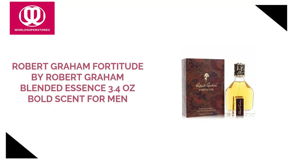 Robert Graham Fortitude by Robert Graham Blended Essence 3.4 oz Bold Scent for Men by@Outfy