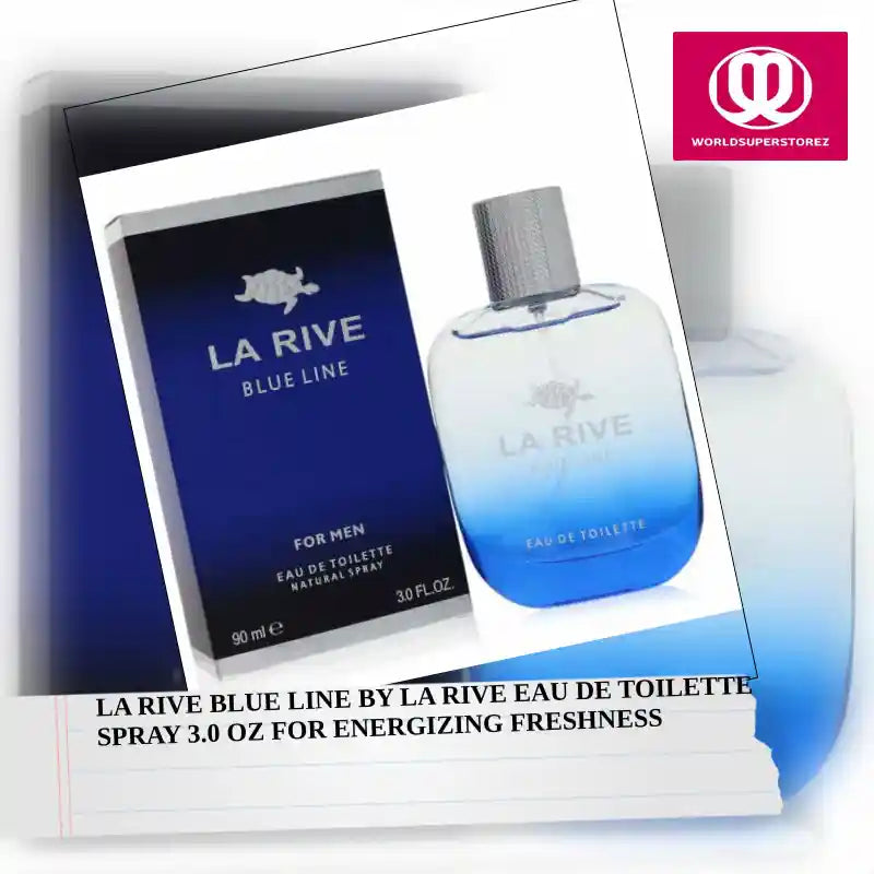 La Rive Blue Line by La Rive Eau De Toilette Spray 3.0 oz for Energizing Freshness by@Outfy