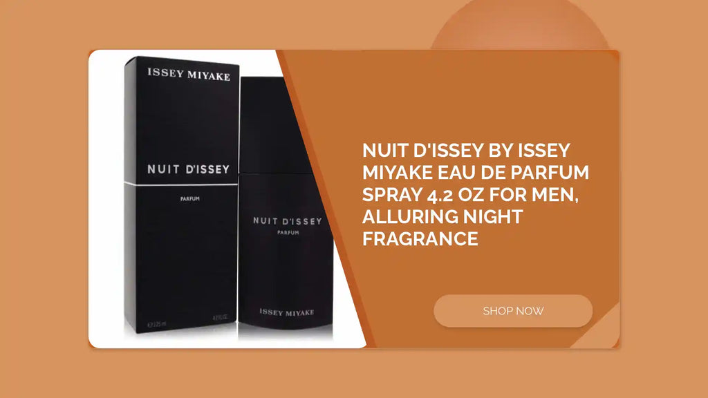 Nuit D'Issey by Issey Miyake Eau De Parfum Spray 4.2 oz for Men, Alluring Night Fragrance by@Outfy