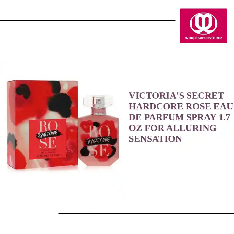 Victoria's Secret Hardcore Rose Eau De Parfum Spray 1.7 oz for Alluring Sensation by@Outfy