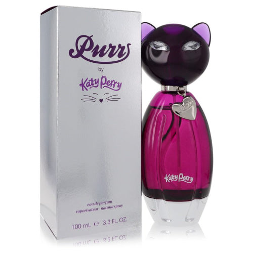 Purr by Katy PerryEau De Parfum Spray 3.4 oz 3.4 oz / 100 ml / Alcohol, Amber, Woody, Aldehyde, Oils Women