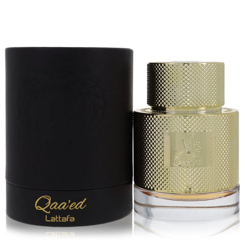 Qaaed by LattafaEau De Parfum Spray (Unisex) 3.4 oz 3.4 oz / 100 ml / Alcohol, Amber, Woody, Aldehyde, Oils Unisex
