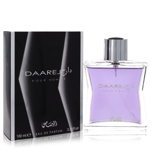 Rasasi Daarej by RasasiEau De Parfum Spray 3.33 oz 3.33 oz / 98 ml / Alcohol, Amber, Woody, Aldehyde, Oils Men