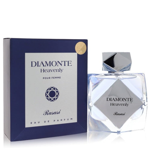 Rasasi Diamonte Heavenly by RasasiEau De Parfum Spray 3.3 oz 3.3 oz / 100 ml / Alcohol, Amber, Woody, Aldehyde, Oils Women