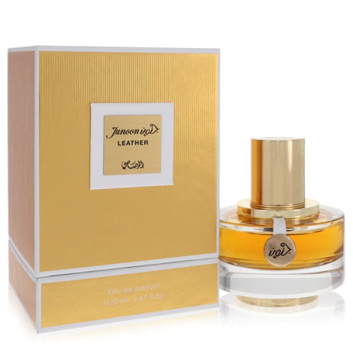 Rasasi Junoon Leather by RasasiEau De Parfum Spray 1.67 oz 1.67 oz / 49 ml / Alcohol, Amber, Woody, Aldehyde, Oils Women