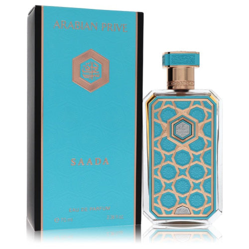 Rasasi Saada Arabian Prive by RasasiEau De Parfum Spray 2.36 oz 2.36 oz / 70 ml / Alcohol, Amber, Woody, Aldehyde, Oils Men