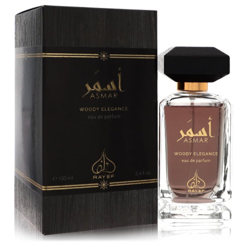 Rayef Asmar Woody Elegance by RayefEau De Parfum Spray (Unisex) 3.4 oz 3.4 oz / 100 ml / Alcohol, Amber, Woody, Aldehyde, Oils Unisex