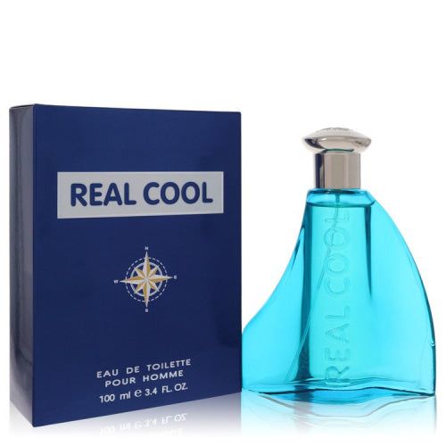 Real Cool by Victory InternationalEau De Toilette Spray 3.4 oz 3.4 oz / 100 ml / Alcohol, Amber, Woody, Aldehyde, Oils Men