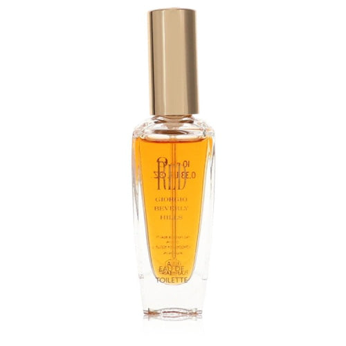 Red by Giorgio Beverly HillsEau De Toilette Spray (unboxed).33 oz.33 oz / 10 ml / Alcohol, Amber, Woody, Aldehyde, Oils Women