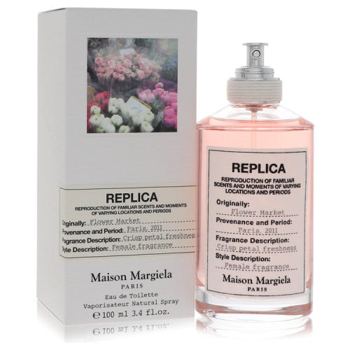 Replica Flower Market by Maison MargielaEau De Toilette Spray 3.4 oz 3.4 oz / 100 ml / Alcohol, Amber, Woody, Aldehyde, Oils Women