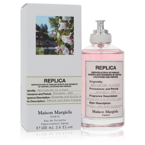 Replica Springtime In A Park by Maison MargielaEau De Toilette Spray (Unisex) 3.4 oz 3.4 oz / 100 ml / Alcohol, Amber, Woody, Aldehyde,
