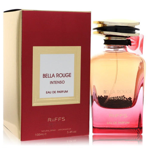 Riiffs Bella Rouge Intenso by RiiffsEau De Parfum Spray 3.4 oz 3.4 oz / 100 ml / Alcohol, Amber, Woody, Aldehyde, Oils Women