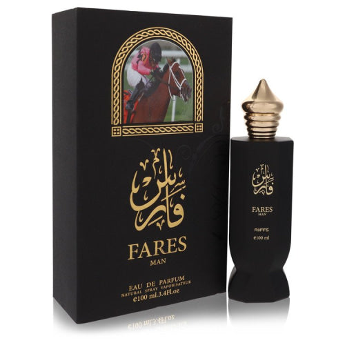 Riiffs Fares by RiiffsEau De Parfum Spray 3.4 oz 3.4 oz / 100 ml / Alcohol, Amber, Woody, Aldehyde, Oils Men