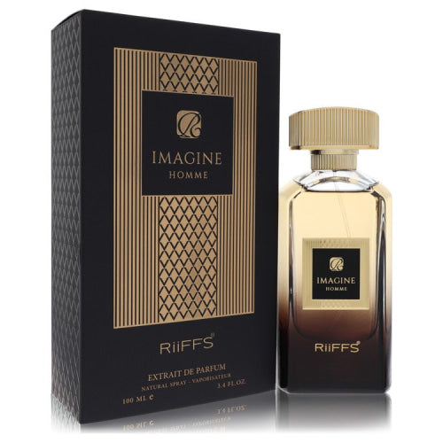 Riiffs Imagine Homme by RiiffsExtrait De Parfum Spray 3.4 oz 3.4 oz / 100 ml / Alcohol, Amber, Woody, Aldehyde, Oils Men