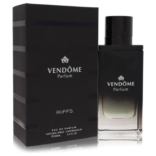 Riiffs Vendome by RiiffsEau De Parfum Spray 3.4 oz 3.4 oz / 100 ml / Alcohol, Amber, Woody, Aldehyde, Oils Men