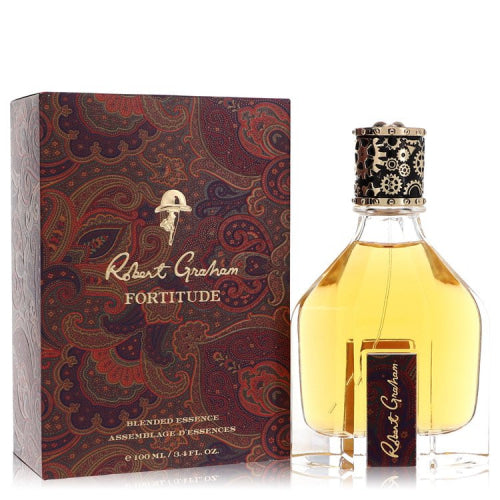 Robert Graham Fortitude by Robert GrahamBlended Essence 3.4 oz 3.4 oz / 100 ml / Alcohol, Amber, Woody, Aldehyde, Oils Men