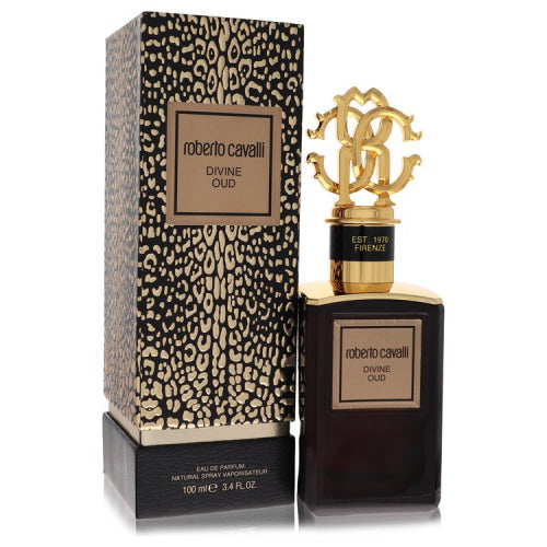 Roberto Cavalli Divine Oud by Roberto CavalliEau De Parfum Spray 3.4 oz 3.4 oz / 100 ml / Alcohol, Amber, Woody, Aldehyde, Oils Women