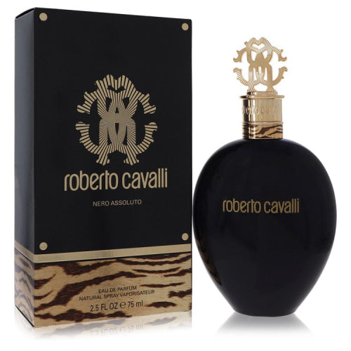 Roberto Cavalli Nero Assoluto by Roberto CavalliEau De Parfum Spray 2.5 oz 2.5 oz / 75 ml / Alcohol, Amber, Woody, Aldehyde, Oils Women