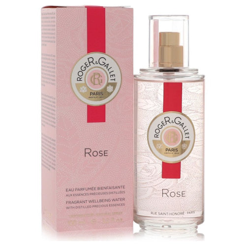 Roger & Gallet Rose by Roger & GalletFragrant Wellbeing Water Spray 3.3 oz 3.3 oz / 100 ml / Alcohol, Amber, Woody, Aldehyde, Oils Women
