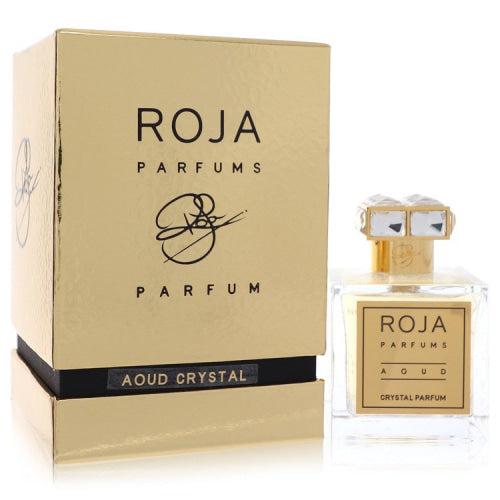 Roja Aoud Crystal by Roja ParfumsExtrait De Parfum Spray (Unisex) 3.4 oz 3.4 oz / 100 ml / Alcohol, Amber, Woody, Aldehyde, Oils Unisex