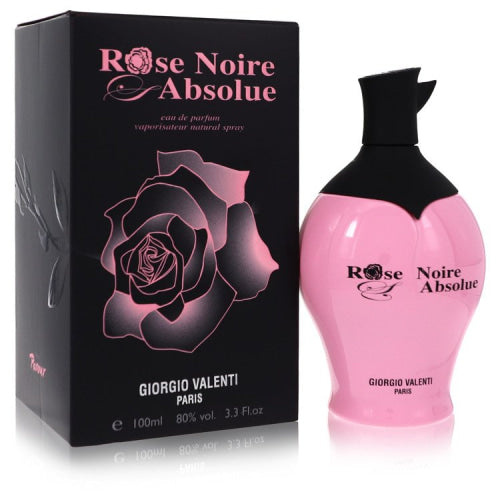 Rose Noire Absolue by Giorgio ValentiEau De Parfum Spray 3.4 oz 3.4 oz / 100 ml / Alcohol, Amber, Woody, Aldehyde, Oils Women