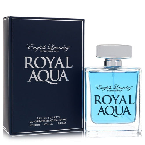 Royal Aqua by English LaundryEau De Toilette Spray 3.4 oz 3.4 oz / 100 ml / Alcohol, Amber, Woody, Aldehyde, Oils Men