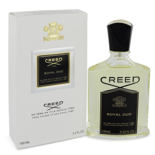 Royal Oud by CreedEau De Parfum Spray (Unisex) 3.3 oz 3.3 oz / 100 ml / Alcohol, Amber, Woody, Aldehyde, Oils Unisex