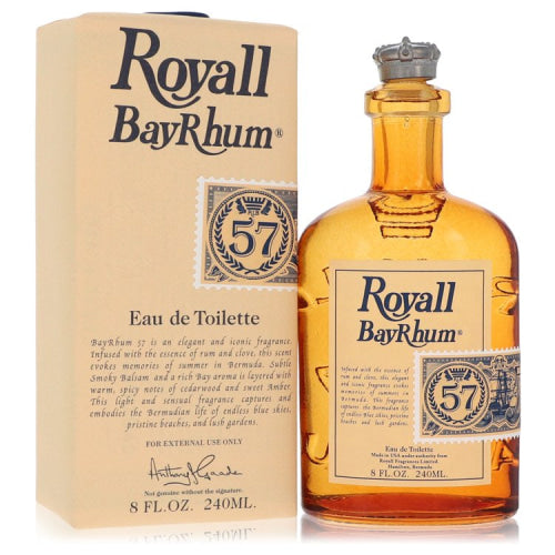 Royall Bay Rhum 57 by Royall FragrancesEau De Toilette 8 oz 8 oz / 240 ml / Alcohol, Amber, Woody, Aldehyde, Oils Men
