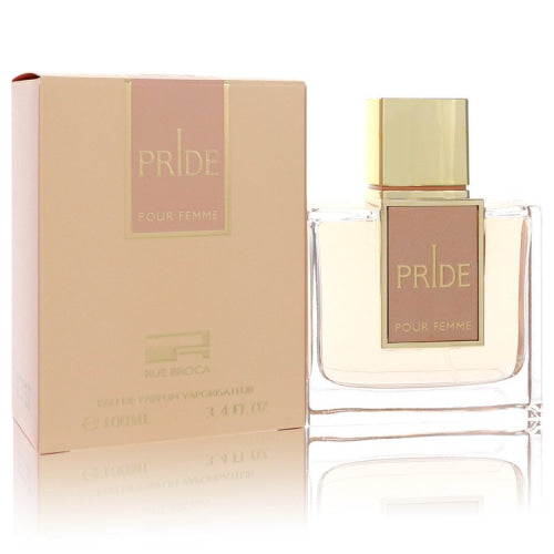 Rue Broca Pride by Rue BrocaEau De Parfum Spray 3.4 oz 3.4 oz / 100 ml / Alcohol, Amber, Woody, Aldehyde, Oils Women