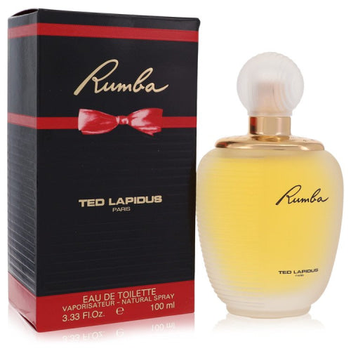 Rumba by Ted LapidusEau De Toilette Spray 3.4 oz 3.4 oz / 100 ml / Alcohol, Amber, Woody, Aldehyde, Oils Women