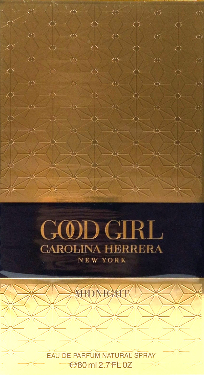 CAROLINA HERRERA GOOD GIRL MIDNIGHT EAU DE PARFUM SPRAY FOR WOMEN 2.7 Oz / 80 ml