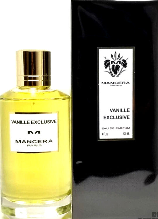 MANCERA VANILLE EXCLUSIVE EAU DE PARFUM SPRAY UNISEX 4.0 Oz / 120 ml BRAND NEW!