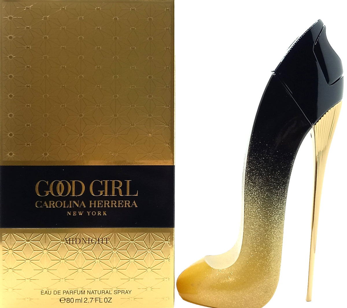 CAROLINA HERRERA GOOD GIRL MIDNIGHT EAU DE PARFUM SPRAY FOR WOMEN 2.7 Oz / 80 ml