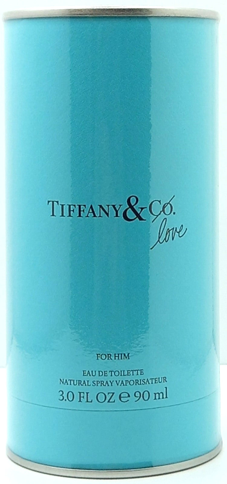 TIFFANY & Co LOVE FOR HIM EAU DE TOILETTE SPRAY FOR MEN 3.0 Oz / 90 ml BRAND NEW