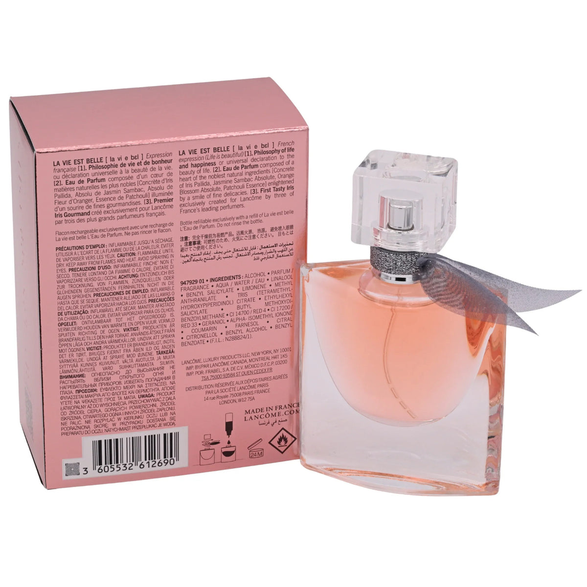 Lancome La Vie Est Belle EDP Spray Women, 1 oz 30ml New Box
