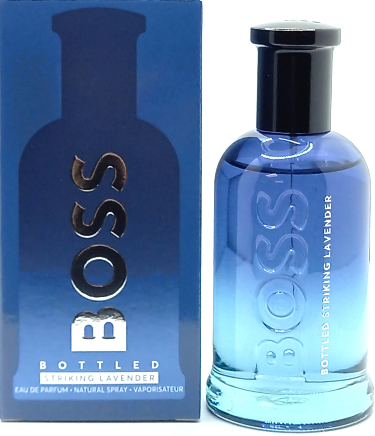 HUGO BOSS BOTTLED STRIKING LAVENDER EAU DE PARFUM SPRAY FOR MEN 3.3 Oz / 100 ml