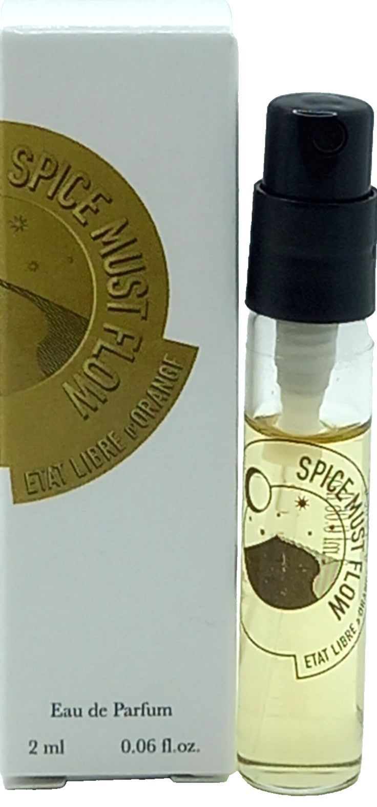 ETAT LIBRE D'ORANGE SPICE MUST FLOW EAU DE PARFUM VIAL SPRAY UNISEX 0.06 Oz NEW!