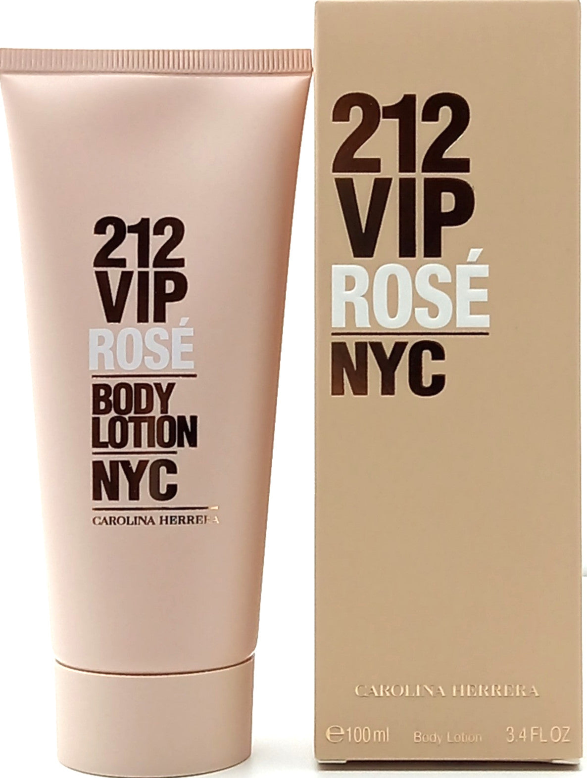 CAROLINA HERRERA 212 VIP ROSE NYC BODY LOTION WOMEN 3.4 Oz / 100 ml BRAND NEW!!!