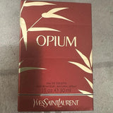 OPIUM by YSL Yves Saint Laurent 1 oz / 30 ml Eau de Toilette EDT Spray * RARE