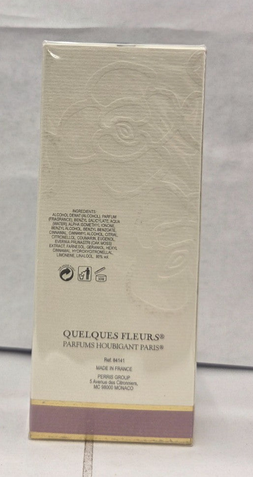 Quelques Fleurs L'Original by Houbigant 3.4 oz / 100 ml  Spray EDP  Sealed NIB