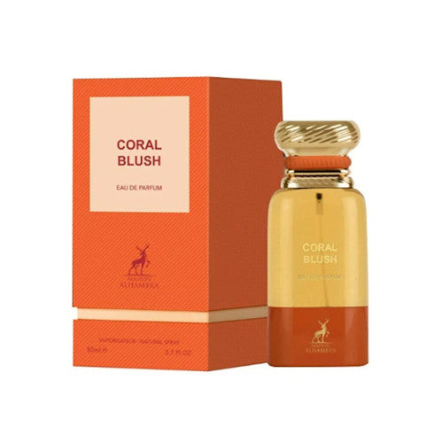 Coral Blush by Maison Alhambra 2.7 oz EDP Perfume for Women New In Box