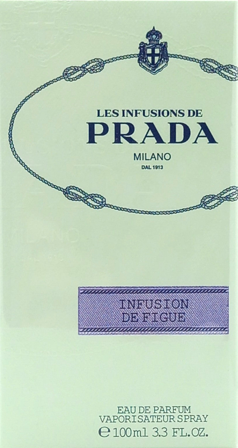 PRADA INFUSION DE FIGUE EAU DE PARFUM SPRAY UNISEX 3.3 Oz / 100 ml BRAND NEW!!!